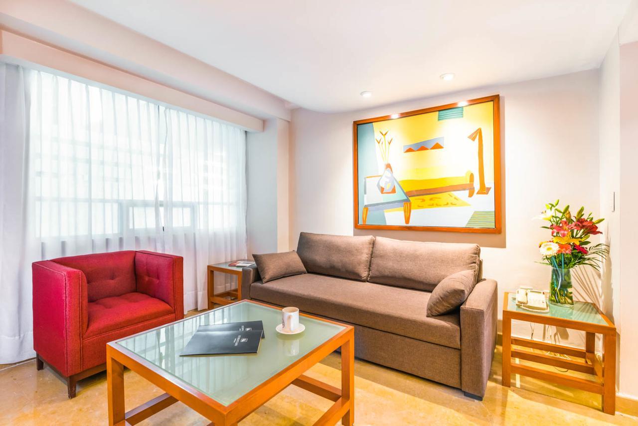 Eurostars Zona Rosa Suites Мексико Сити Екстериор снимка Living room