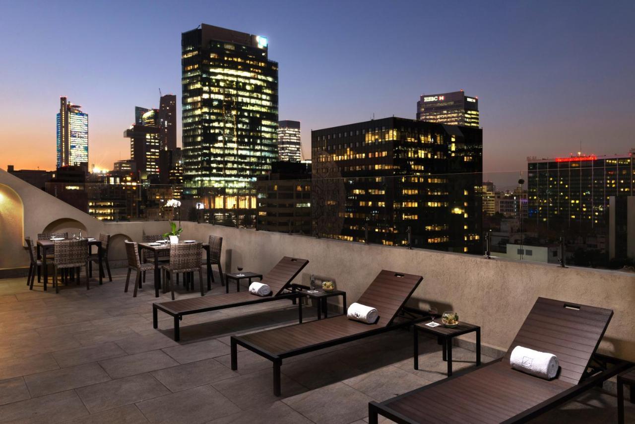 Eurostars Zona Rosa Suites Мексико Сити Екстериор снимка Rooftop pool at the West Hollywood Hotel